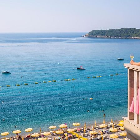 Poseidon The Beach Hotel Budva Bagian luar foto