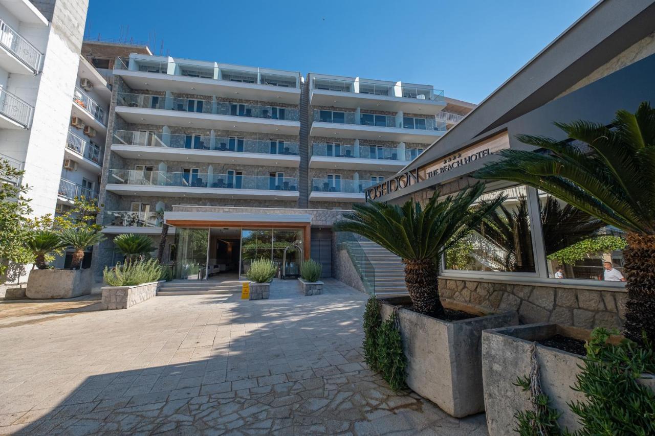 Poseidon The Beach Hotel Budva Bagian luar foto