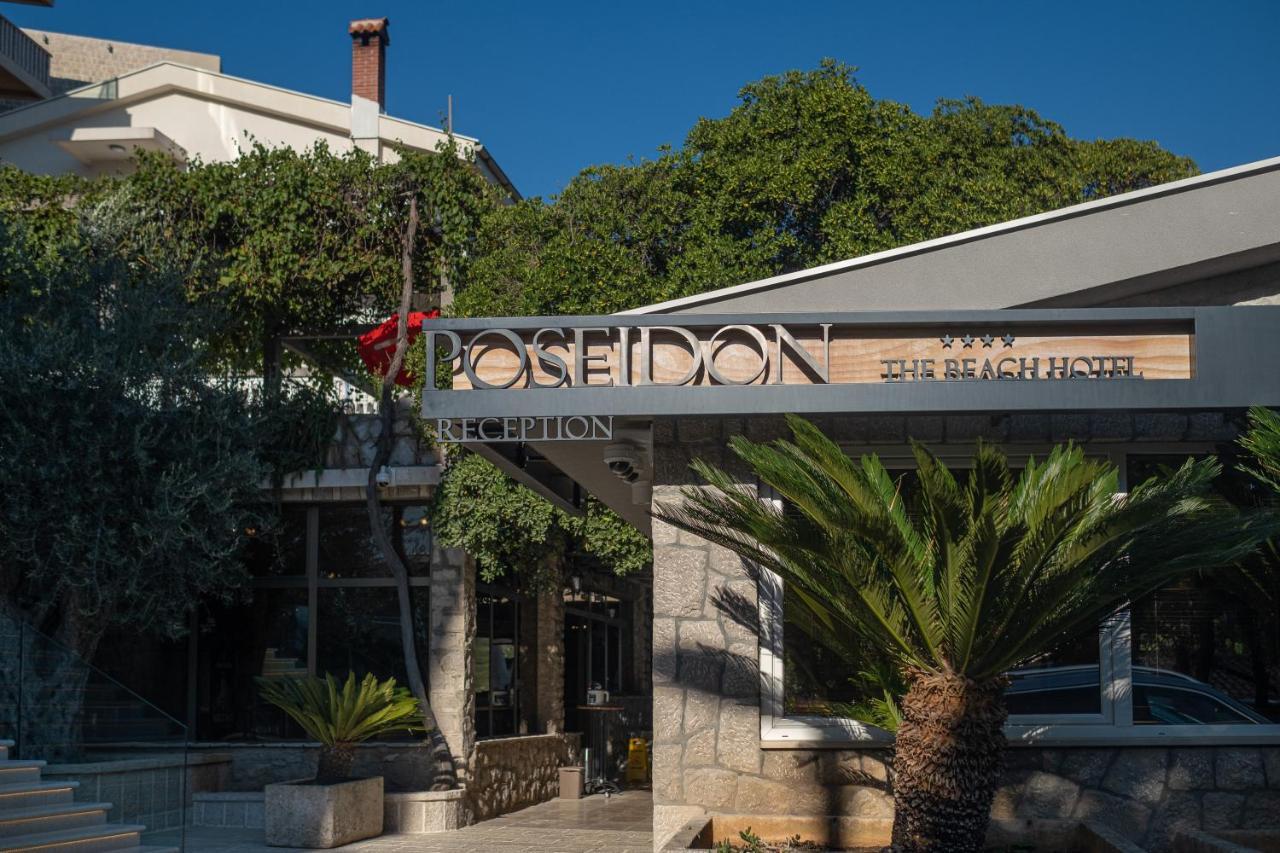 Poseidon The Beach Hotel Budva Bagian luar foto